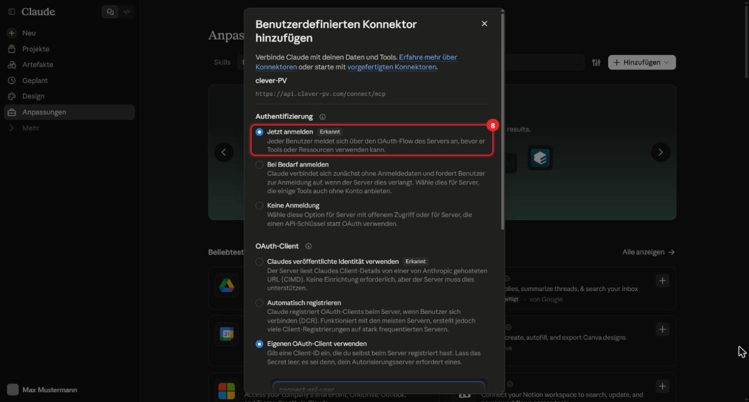 Authentifizierung: Jetzt anmelden